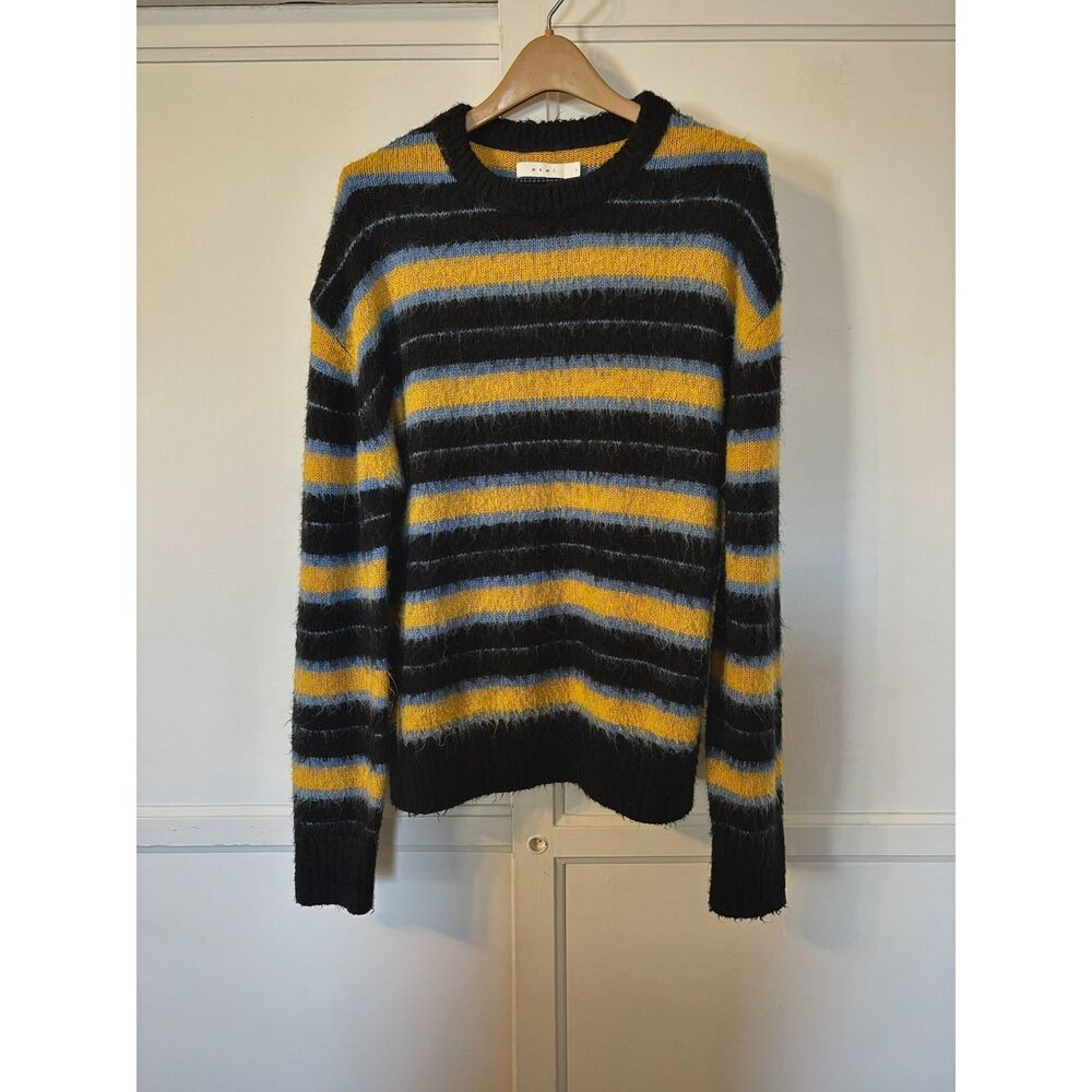 mnml Striped Mohair Sweater • Striped • Large